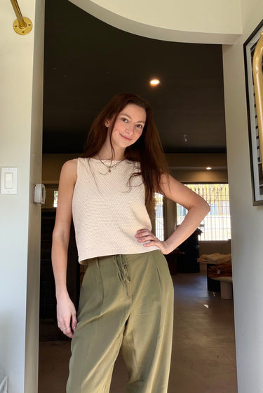 C'est Moi Linen Trouser