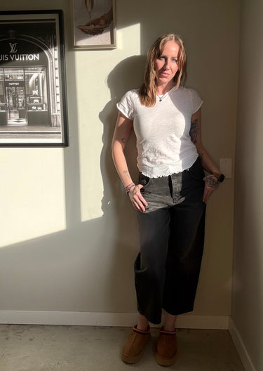 Free People Deep Trance Dropped Boyfriend Jeans