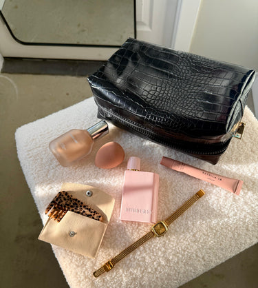 88 Croc Chic Cosmetic Pouch