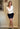 Dex Button Front Denim Mini Skirt
