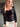 C'est Moi Seamless Rib Sweetheart Long Sleeve Top