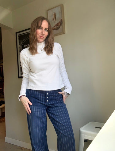 Free People Breezy Swit Knit Top