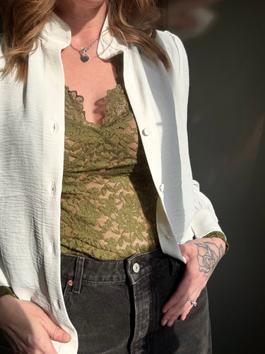 Free People All Day Lace Long Sleeve