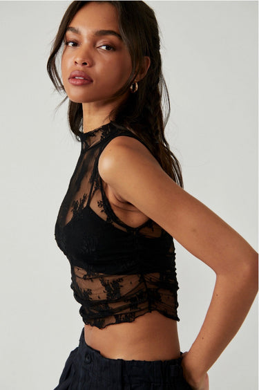 Free People Solid Nice Try Muscle Tank