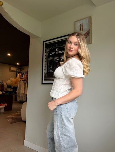 Kuwalla Elyna Peplum Top