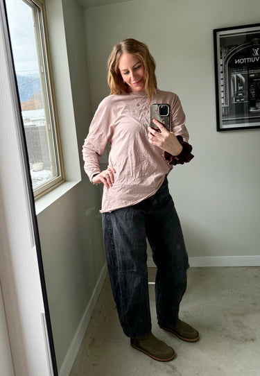 Free People Nina Long Sleeve Top