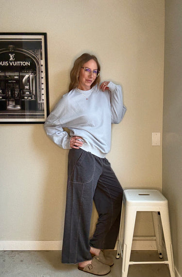 Kuwalla Ashley Oversized Heavyweight Crew