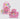 Kitsch Lisa Frank x Kitsch Cloud Clip in Angel Kitty pink