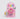 Kitsch Lisa Frank x Kitsch Cloud Clip in Angel Kitty pink