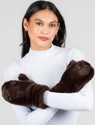 C'est Moi Faux Fur Mittens