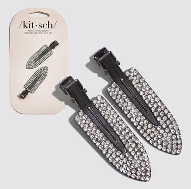 Kitsch Rhinestone Creaseless Clips (2 Piece Set)