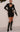 Runaway The Label Bianca Sleeved Mini Dress In black