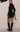 Runaway The Label Bianca Sleeved Mini Dress In black