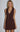 Runaway The Label Orla Tailored Mini skirt in chocolate brown.