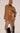 Runaway The Label Monah Oversized Faux Suede Jacket in camel