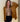 Runaway The Label Monah Oversized Faux Suede Jacket in camel
