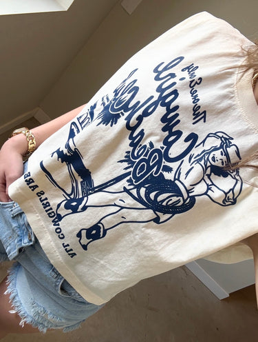 88 Cowgirl Beach Club Muscle Tank