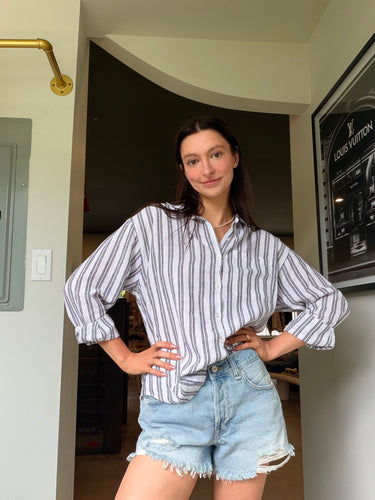 Z Supply The Perfect Striped Button Up