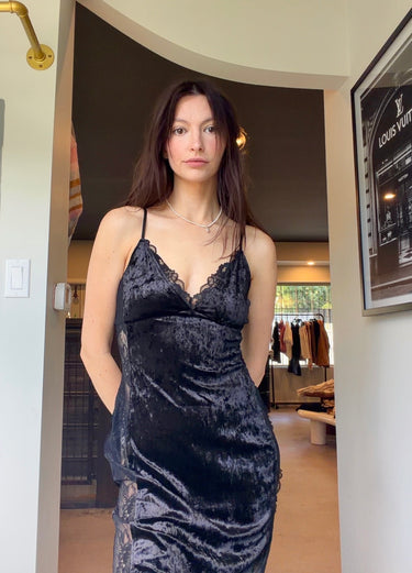 Free People Raise A Toast Midi Slip Dress