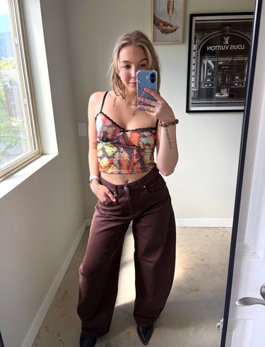 Runaway The Label Sonara Print Cici Cami Top