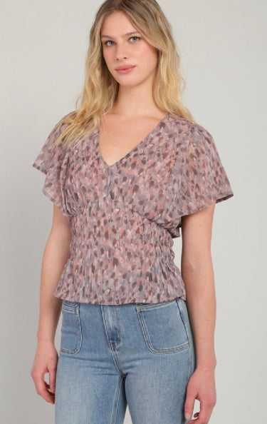 Dex Smocked Blouse