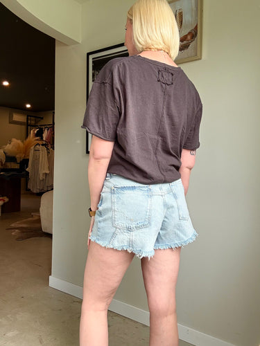 Free People Now Or Never Denim Shorts