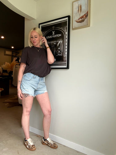 Free People Now Or Never Denim Shorts