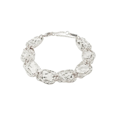 Pilgrim Shift Wavy Coin Bracelet