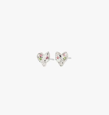 Pilgrim Ryan Heart Micro Stud Earrings