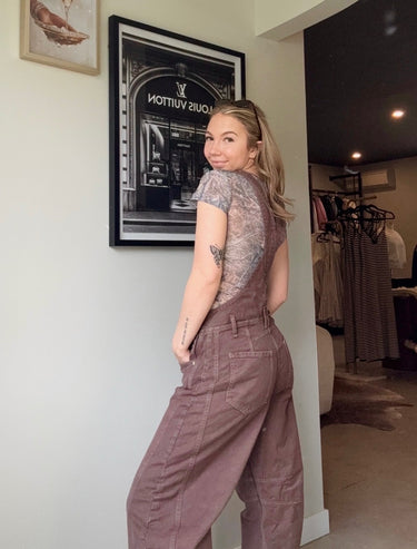 Free People Good Luck Overall