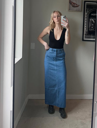 C'est Moi Denim Skirt