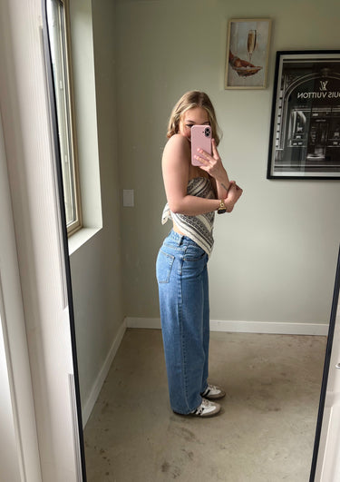 Runaway The Label Alis Mid Rise Wide Leg Denim