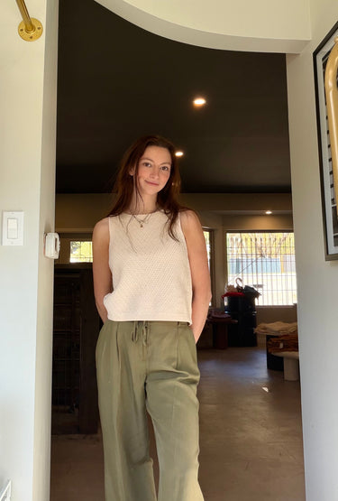 C'est Moi Linen Trouser