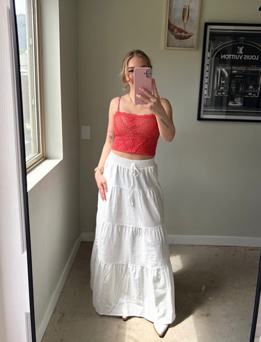 88 Linen Maxi Skirt