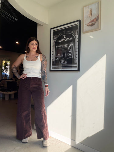 Free People Libre Cord Wide Leg