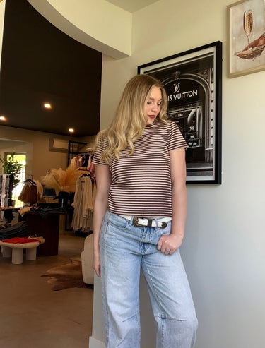 Kuwalla Yasmine Stripe Tee
