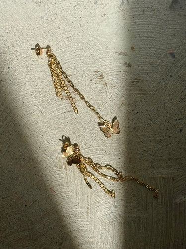 Valiente New York Golden Midnight Earrings