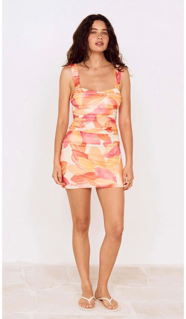 Mink Pink Solana Mesh Mini Dress