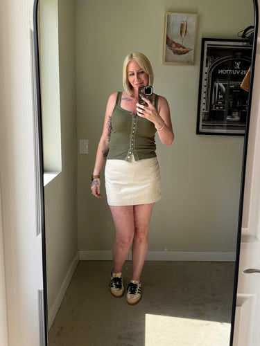 Kuwalla Elsa Linen Skirt
