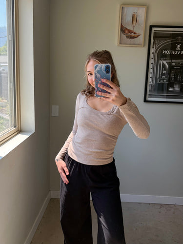 Z Supply Greyson Scoop Long Sleeve