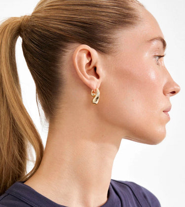 Pilgrim Jennings Double Drop Earrings