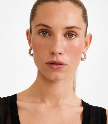 Pilgrim Jennings Chunky Hoop Earrings