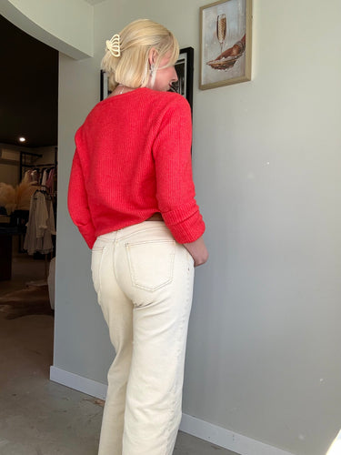 Free People Risk Taker Mid-Rise