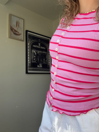 Free People Tilly Striped Vest