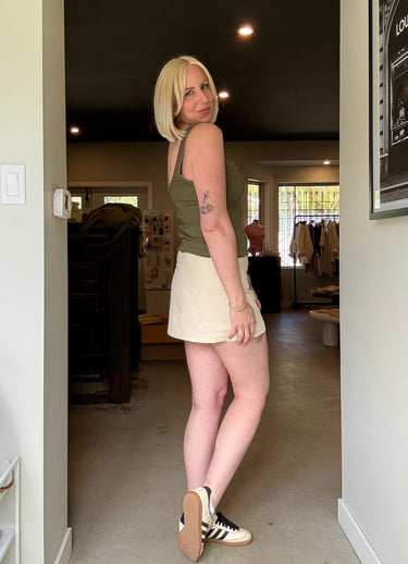 Kuwalla Elsa Linen Skirt
