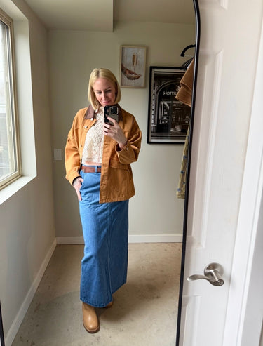 C'est Moi Denim Skirt
