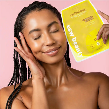 ESW Beauty Pina Colada Revitalizing Biocellulose Mocktail Mask