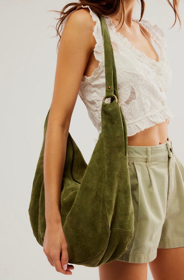 Free People Roma Suede Tote
