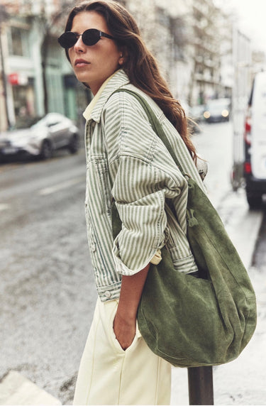 Free People Roma Suede Tote