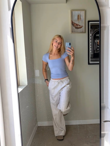 Z Supply Henri Striped Wide Leg Pant